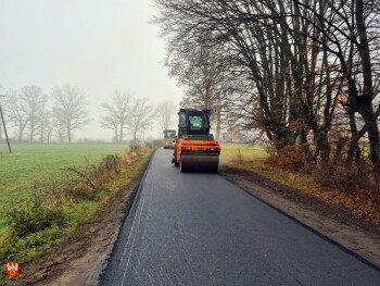 Modernizacja drogi w Chlebnie