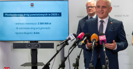 2,5 mln zł na modernizację dróg powiatowych