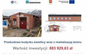 500 tys. zł z Unii Europejskiej na budowę świetlicy na terenie Kolejki