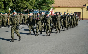 Obchody Święta Wojska Polskiego w jednostkach w Wałczu