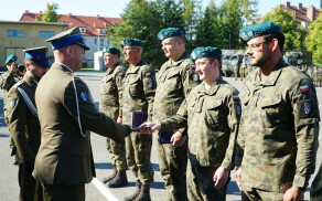 Obchody Święta Wojska Polskiego w jednostkach w Wałczu