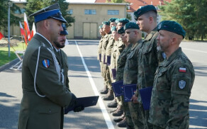 Obchody Święta Wojska Polskiego w jednostkach w Wałczu