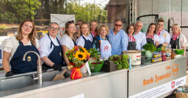 Gotowanie z Katarzyną Bosacką na 130-lecie Kolejki