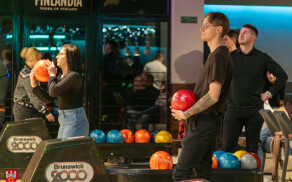 Kursanci Szkoły Policji dla chorego Szymona z Piły