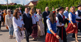 Dożynki gminy Ujście w Chrustowie