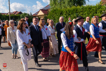 Dożynki gminy Ujście w Chrustowie