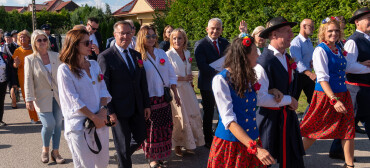 Dożynki gminy Ujście w Chrustowie