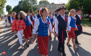 Dożynki gminy Ujście w Chrustowie