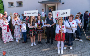 Dożynki gminy Ujście w Chrustowie