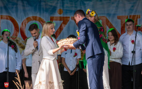 Dożynki gminy Ujście w Chrustowie