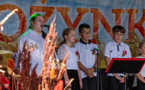 Dożynki gminy Ujście w Chrustowie