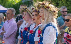 Dożynki gminy Ujście w Chrustowie