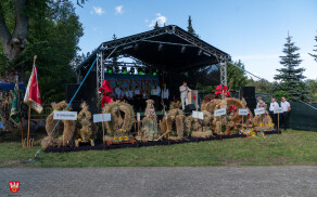 Dożynki gminy Ujście w Chrustowie