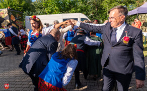 Dożynki gminy Ujście w Chrustowie