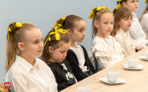 Cheerleaderki ze Szkoły Podstawowej nr 11  w Starostwie