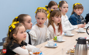 Cheerleaderki ze Szkoły Podstawowej nr 11  w Starostwie