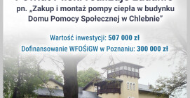 Nowoczesne technologie w DPS w Chlebnie