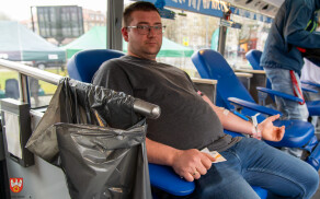 honorowych dawców nie brakowało