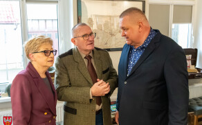 uroczystość otwarcia Izby Pamięci