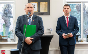 uroczystość otwarcia Izby Pamięci