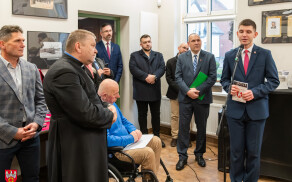 uroczystość otwarcia Izby Pamięci