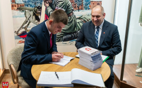 uroczystość otwarcia Izby Pamięci