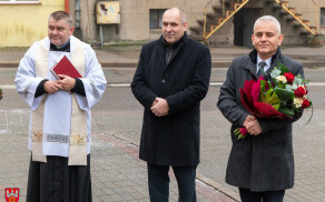 uroczystość otwarcia Izby Pamięci