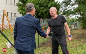 Ruszył remont drogi w DPS Rzadkowie