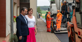 Ruszył remont drogi w DPS Rzadkowo
