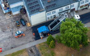 Ruszył remont drogi w DPS Rzadkowie