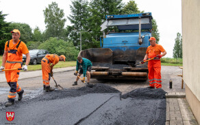Ruszył remont drogi w DPS Rzadkowie