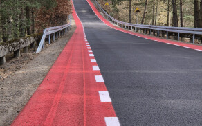 to już trzeci odcinek drogi