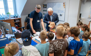 Goście w Urzędzie Starostwa Powiatowego