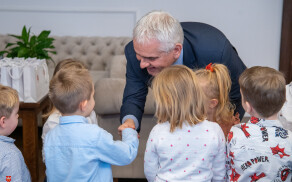 wizyta dzieci w Starostwie
