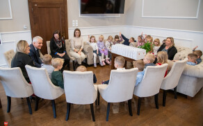 wizyta dzieci w Starostwie