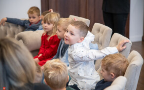 wizyta dzieci w Starostwie