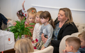 wizyta dzieci w Starostwie