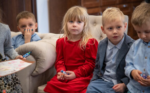 wizyta dzieci w Starostwie