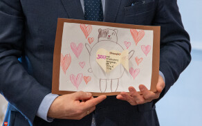 wizyta dzieci w Starostwie