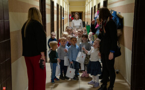 wizyta dzieci w Starostwie