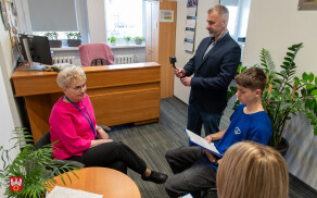 Przygotowania uczniów do jubileuszu "Ekonomika"