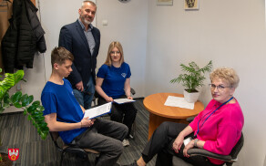 Przygotowania uczniów do jubileuszu "Ekonomika"