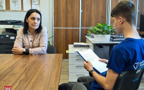 Przygotowania uczniów do jubileuszu "Ekonomika"