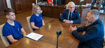 Przygotowania uczniów do jubileuszu "...