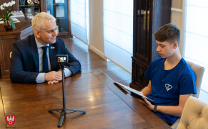 Przygotowania uczniów do jubileuszu "Ekonomika"