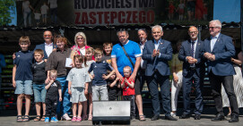 Rodziny zastępcze świętowały na stadionie przy Okrzei