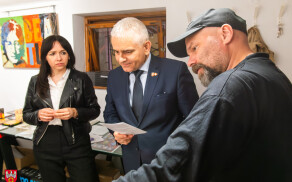Prace Filipa Kowalskiego w ART Gallery w Pile