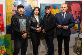 Prace Filipa Kowalskiego w ART Gallery w Pile