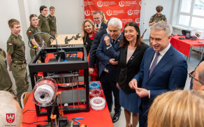 Wicepremier i Minister Cyfryzacji z wizytą w Pile