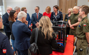 Wicepremier i Minister Cyfryzacji z wizytą w Pile